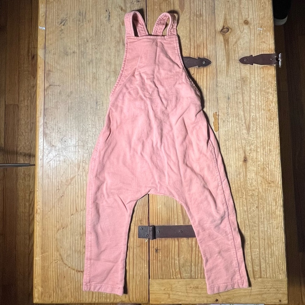 Girls Pink overalls